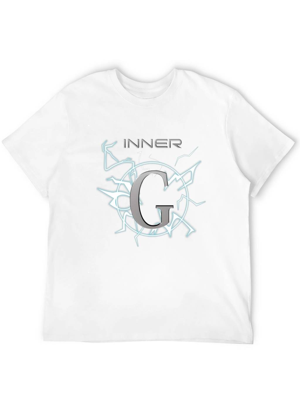 Inner G Graphic T-Shirt - Black Cotton Tee