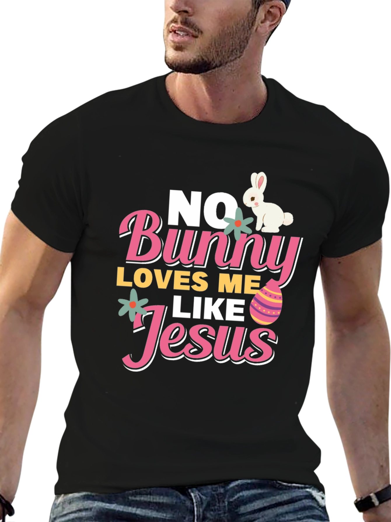 No Bunny Loves Me Like Jesus Easter T-Shirt