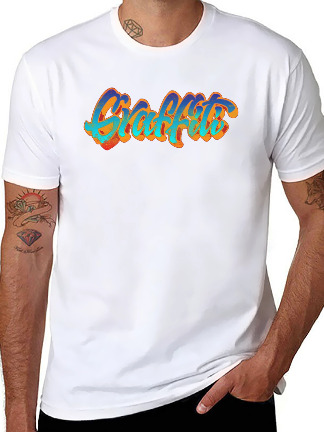 Graffiti Graphic Tee - Urban Style