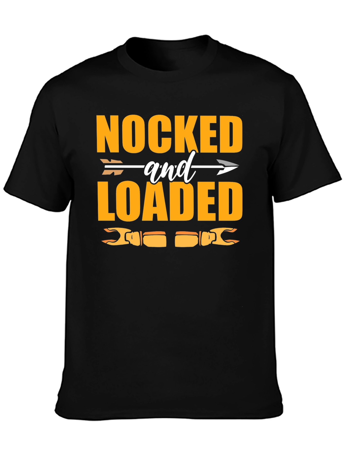 Nocked and Loaded Hunting Graphic T-Shirt