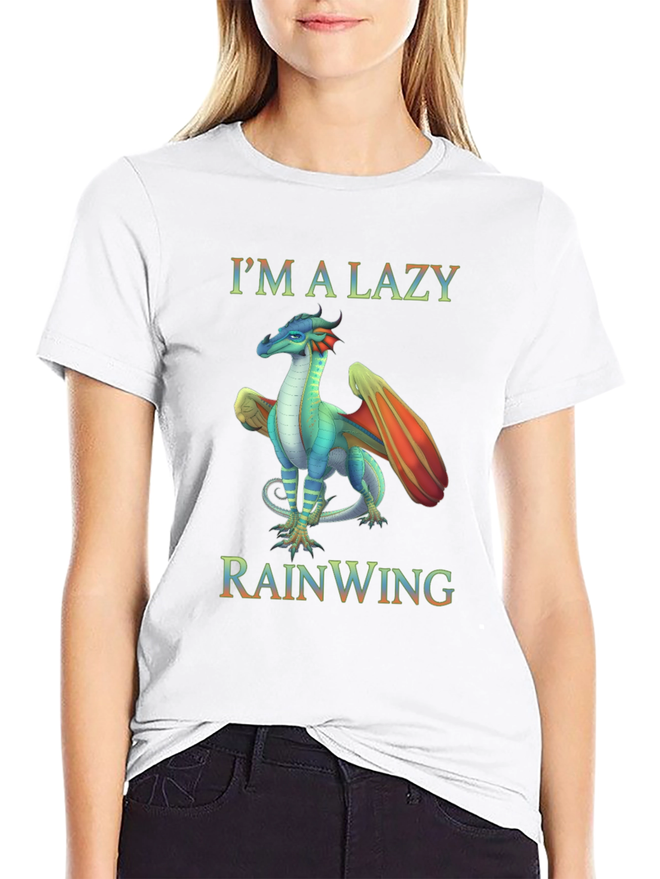 Im a Lazy Rainwing Dragon T-Shirt