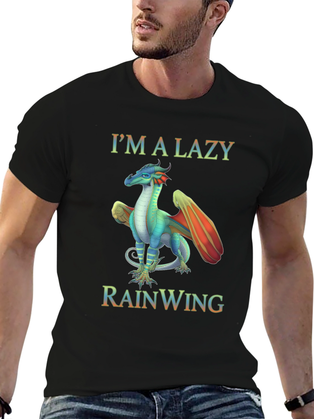 Im a Lazy Rainwing Dragon T-Shirt