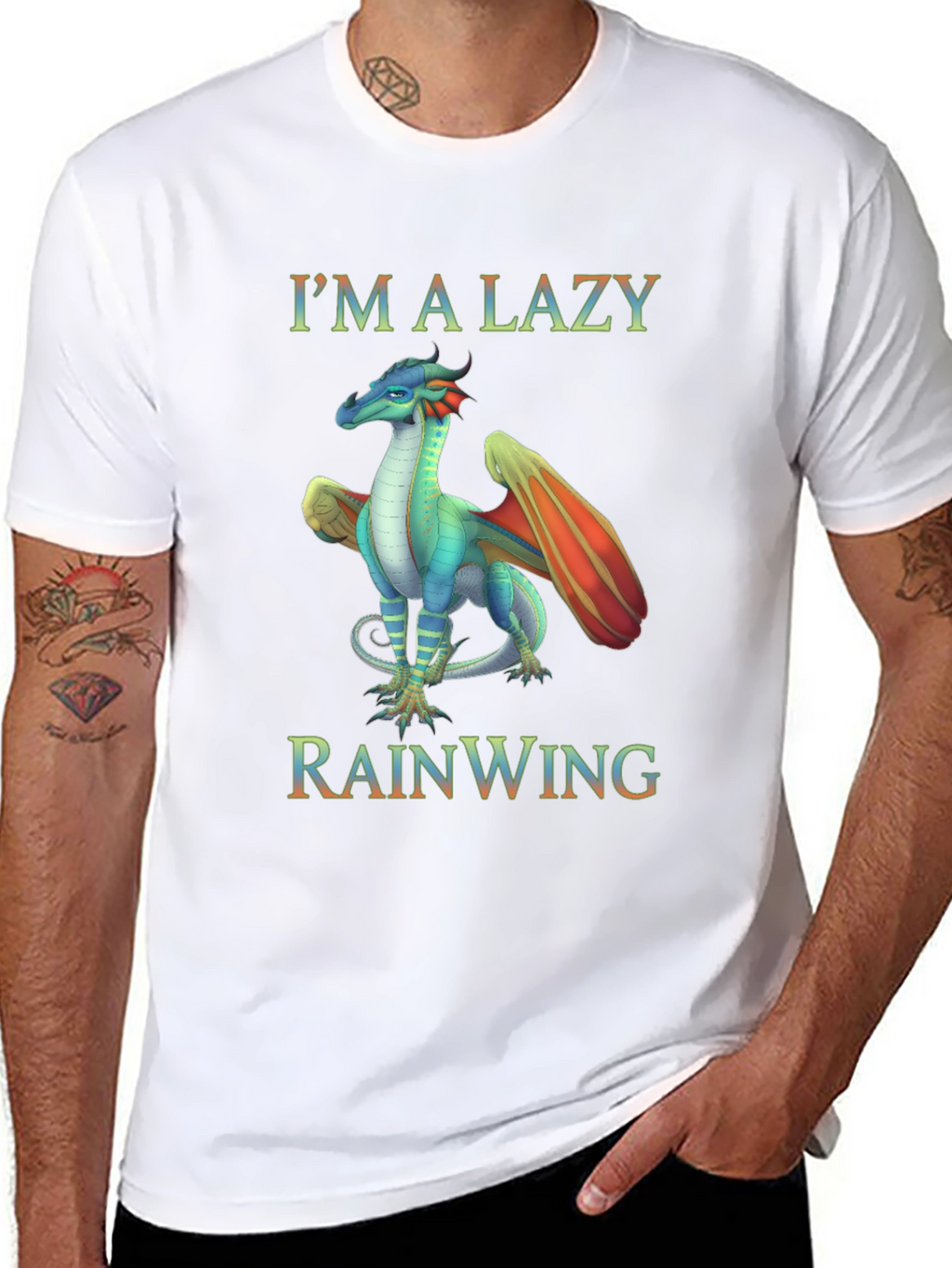 Im a Lazy Rainwing Dragon T-Shirt