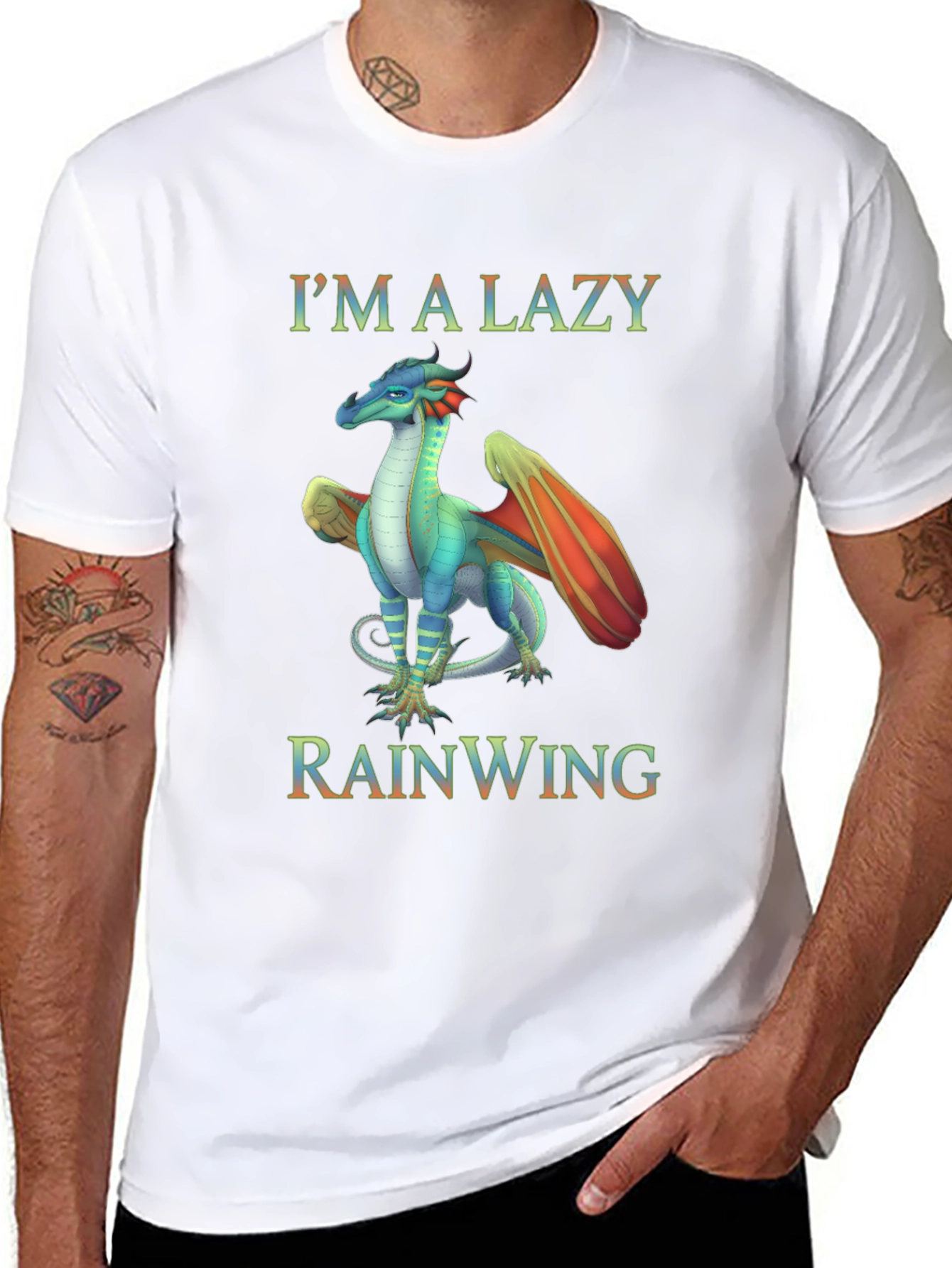 Im a Lazy Rainwing Dragon T-Shirt