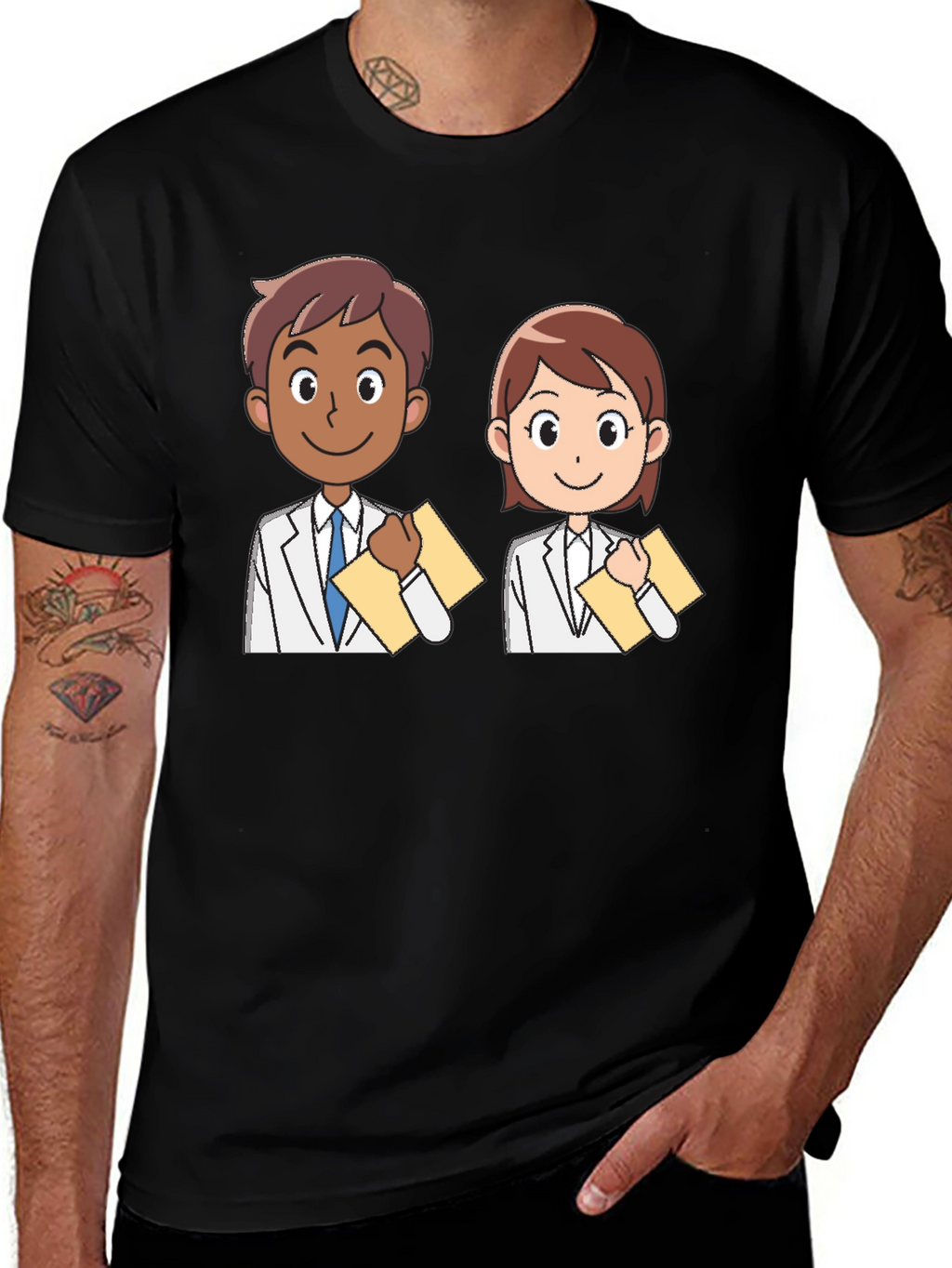 Cartoon Doctor T-Shirt
