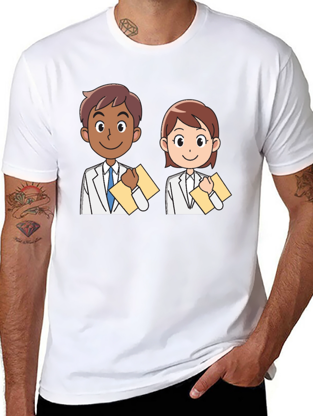 Cartoon Doctor T-Shirt