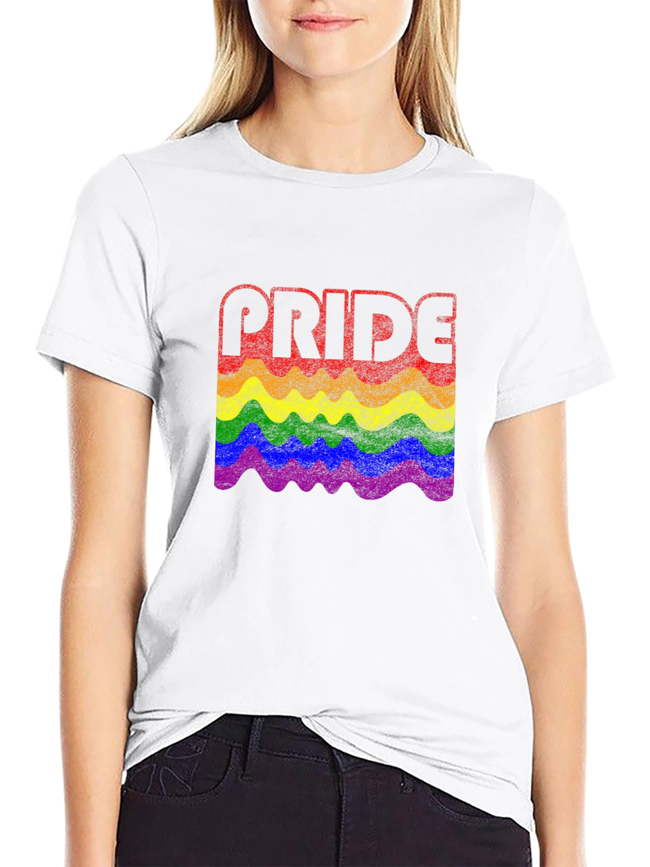 Pride Rainbow Graphic T-Shirt