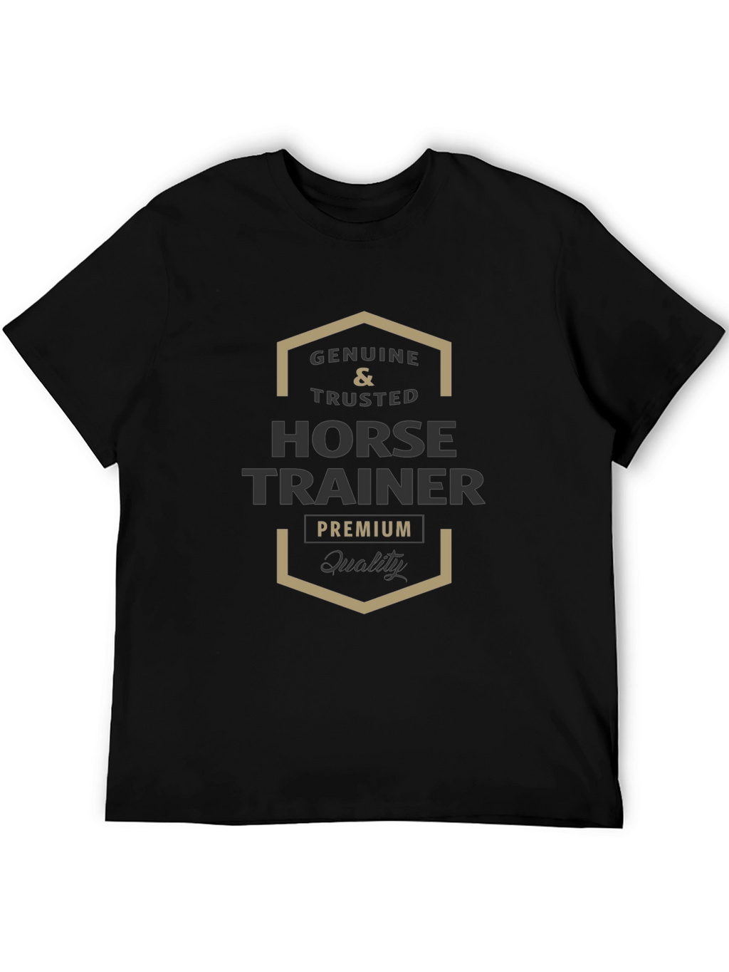 Genuine Horse Trainer Premium Quality T-Shirt