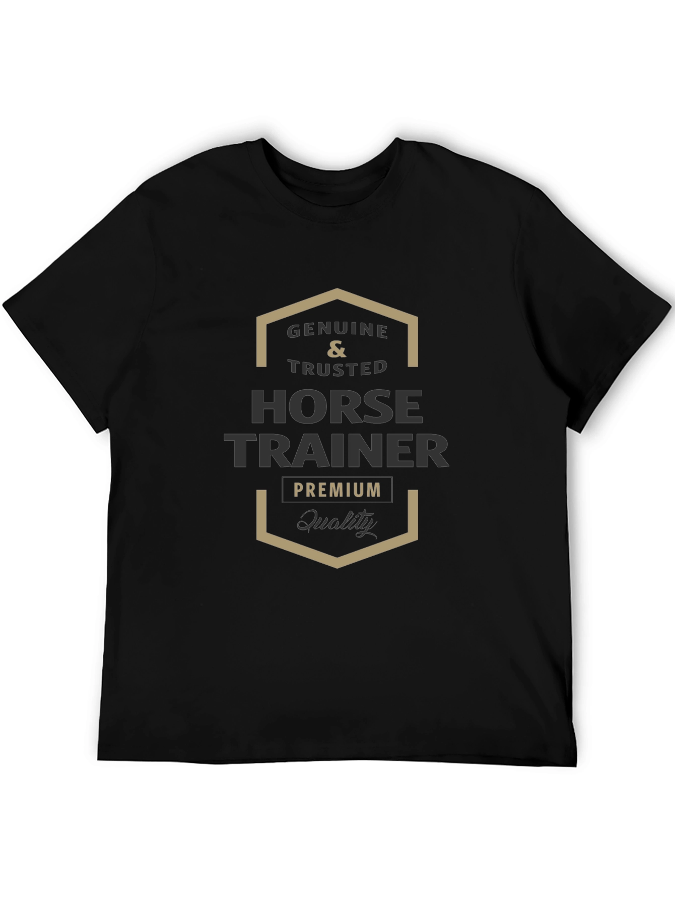 Genuine Horse Trainer Premium Quality T-Shirt