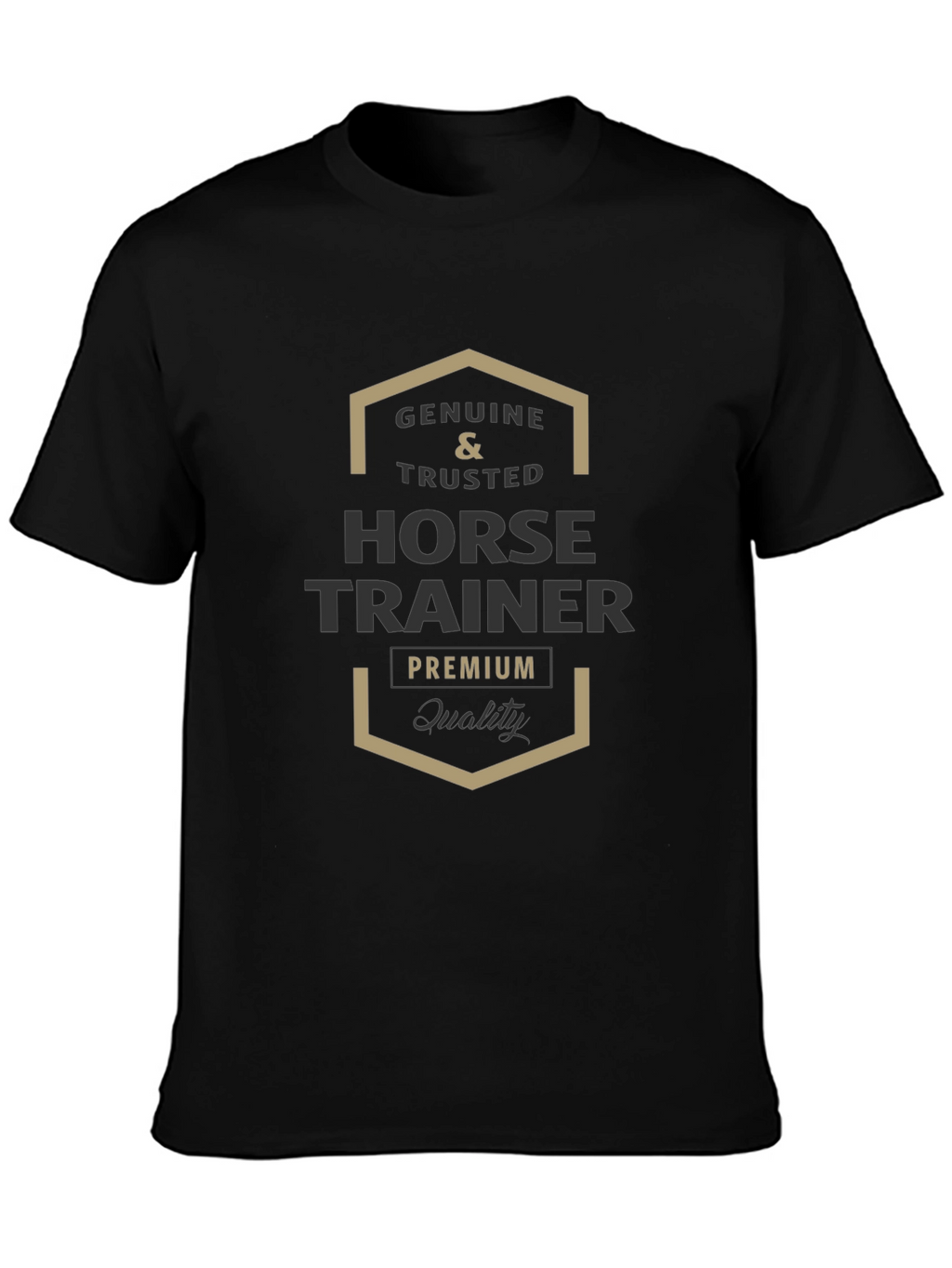 Genuine Horse Trainer Premium Quality T-Shirt