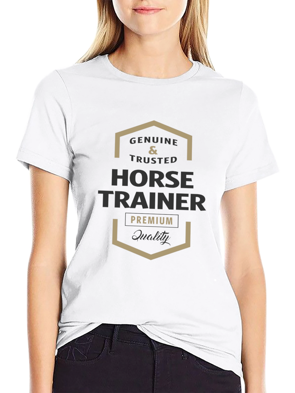 Genuine Horse Trainer Premium Quality T-Shirt