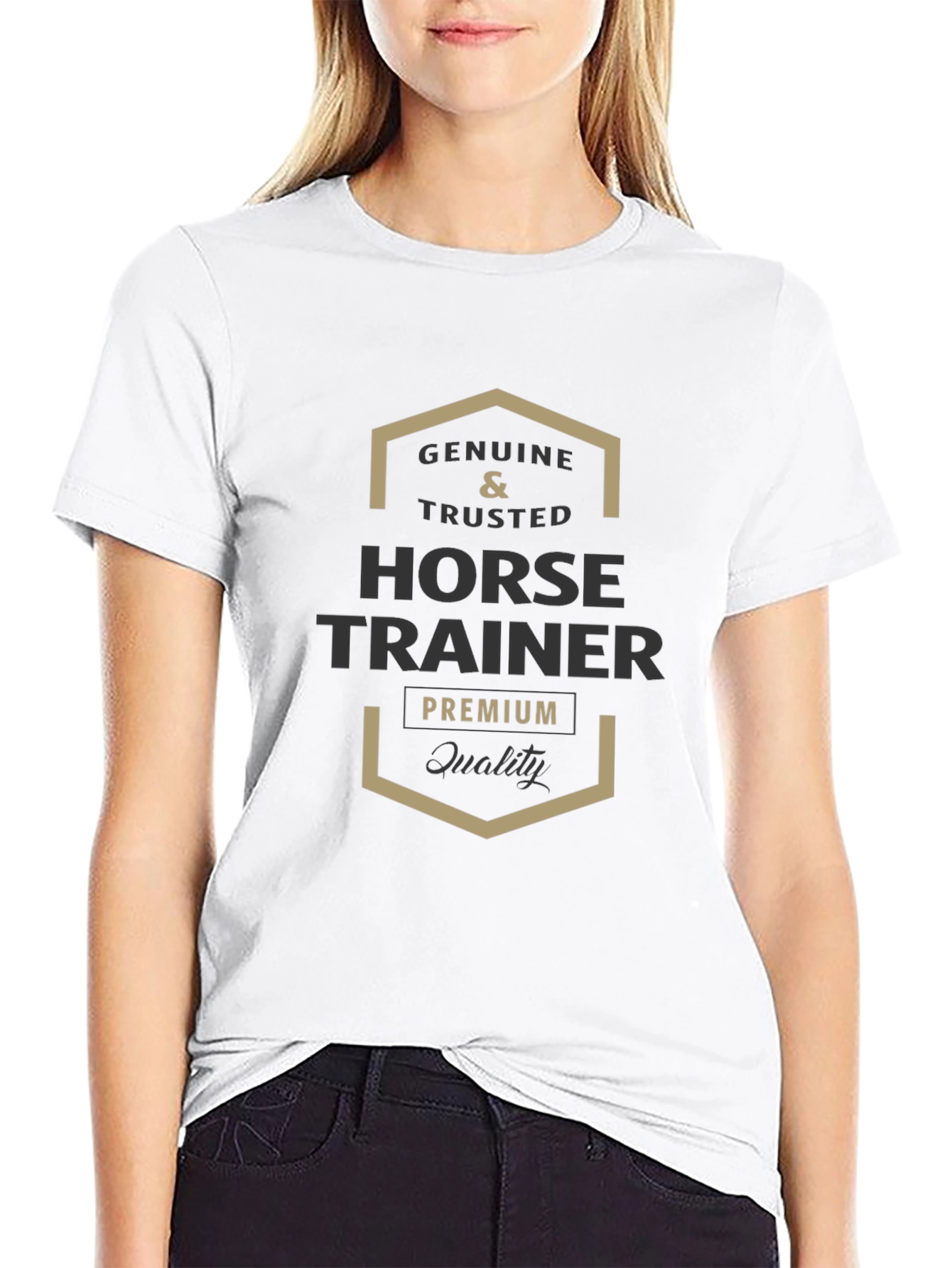Genuine Horse Trainer Premium Quality T-Shirt