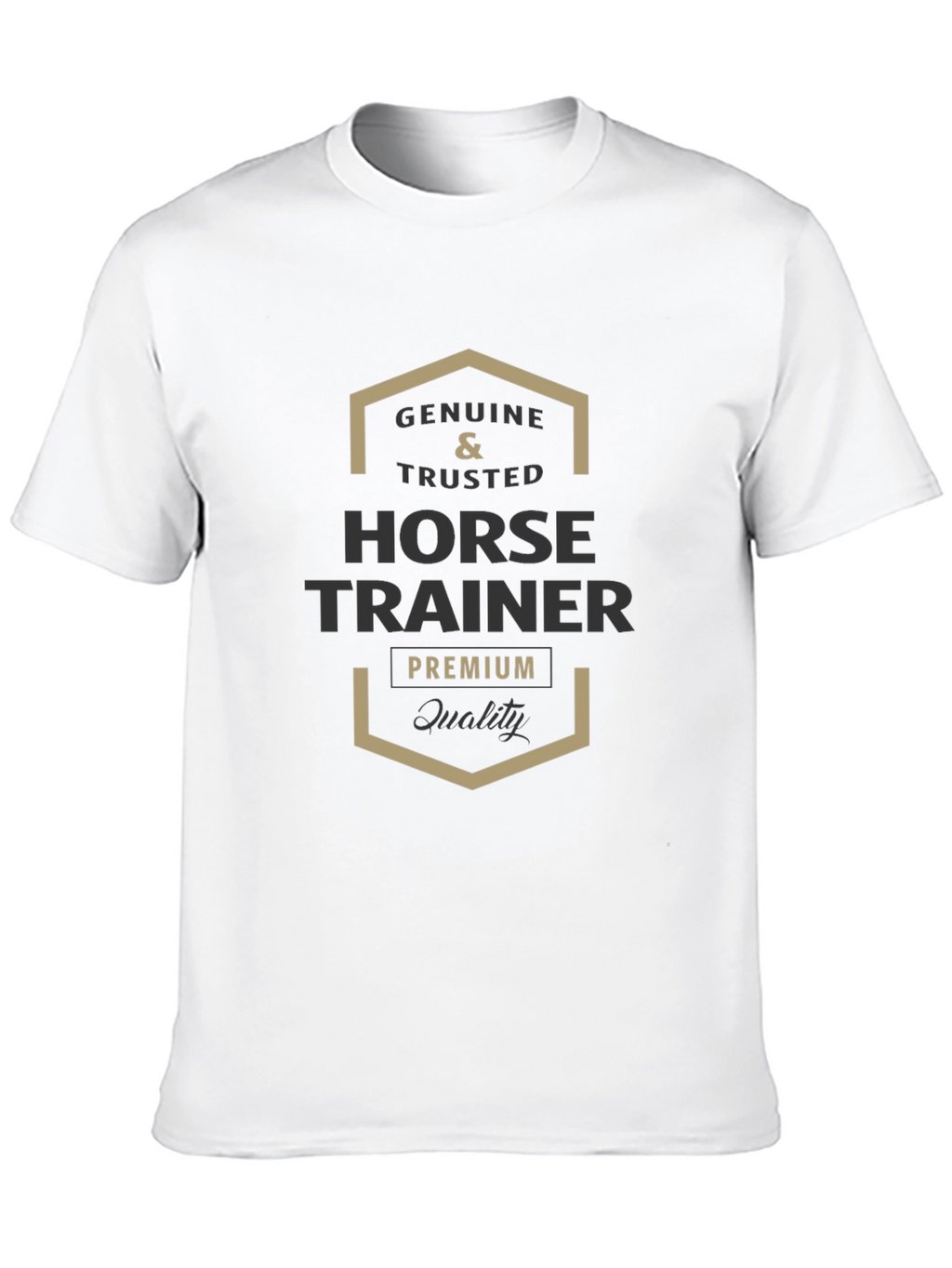 Genuine Horse Trainer Premium Quality T-Shirt
