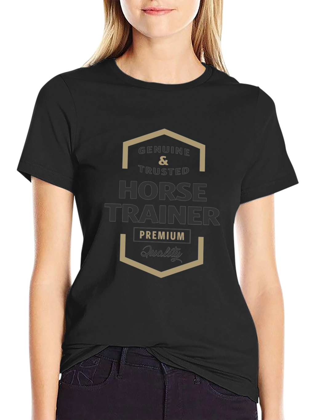 Genuine Horse Trainer Premium Quality T-Shirt