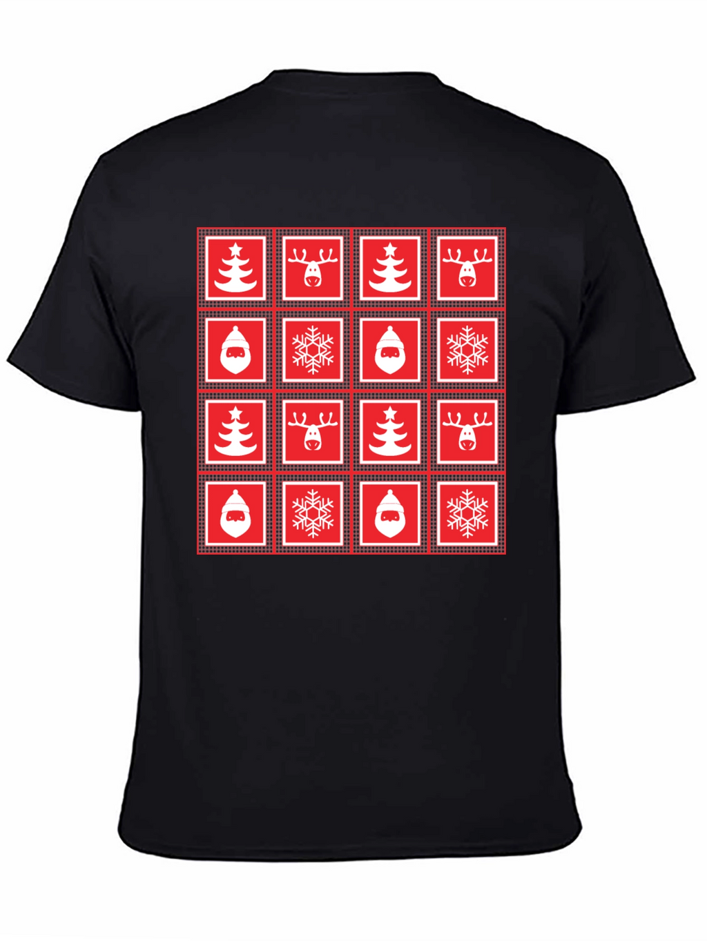 Festive Christmas Pattern T-Shirt