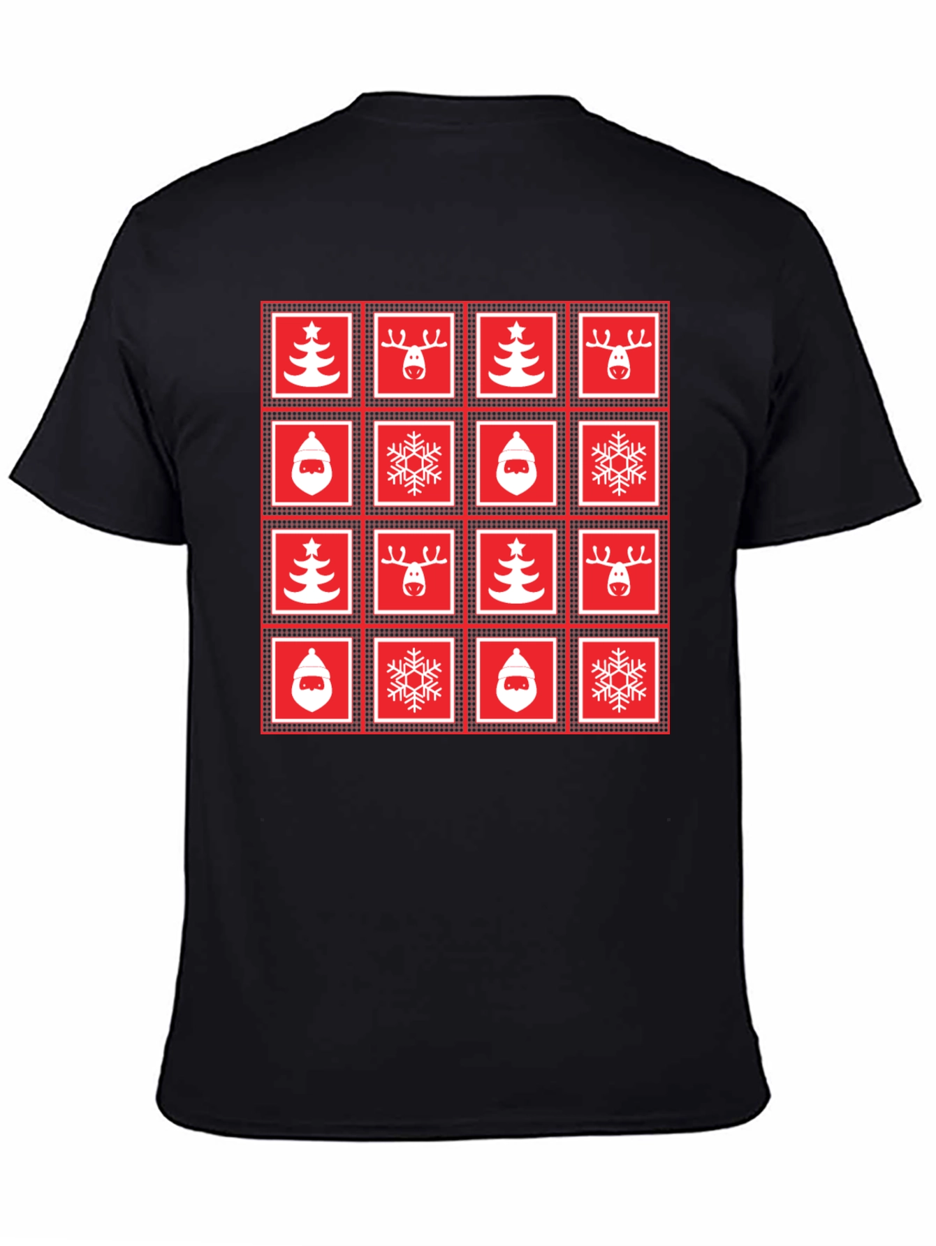 Festive Christmas Pattern T-Shirt