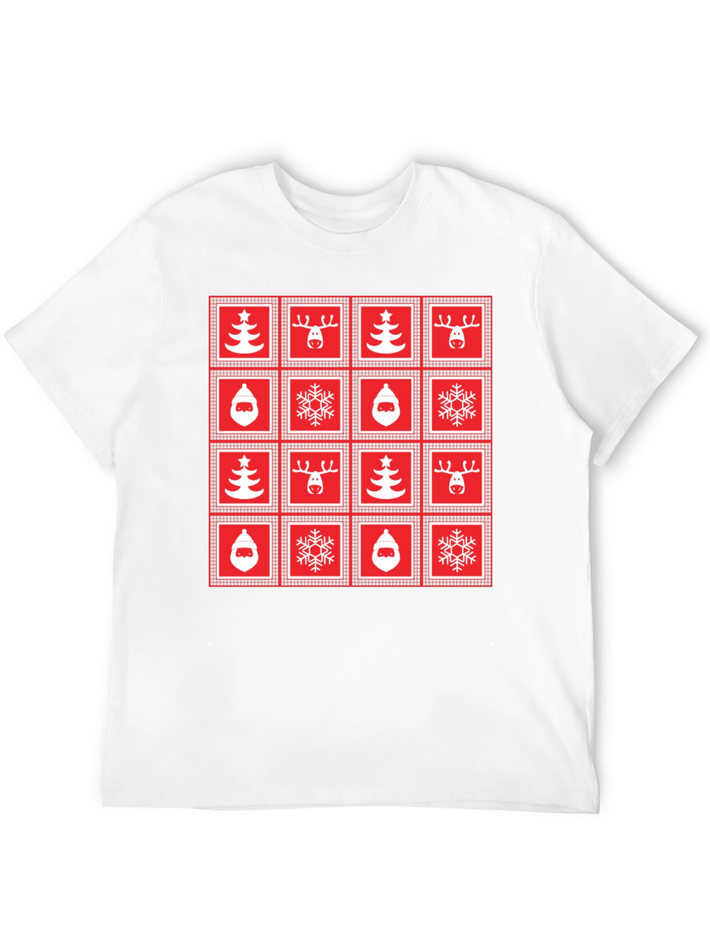 Festive Christmas Pattern T-Shirt