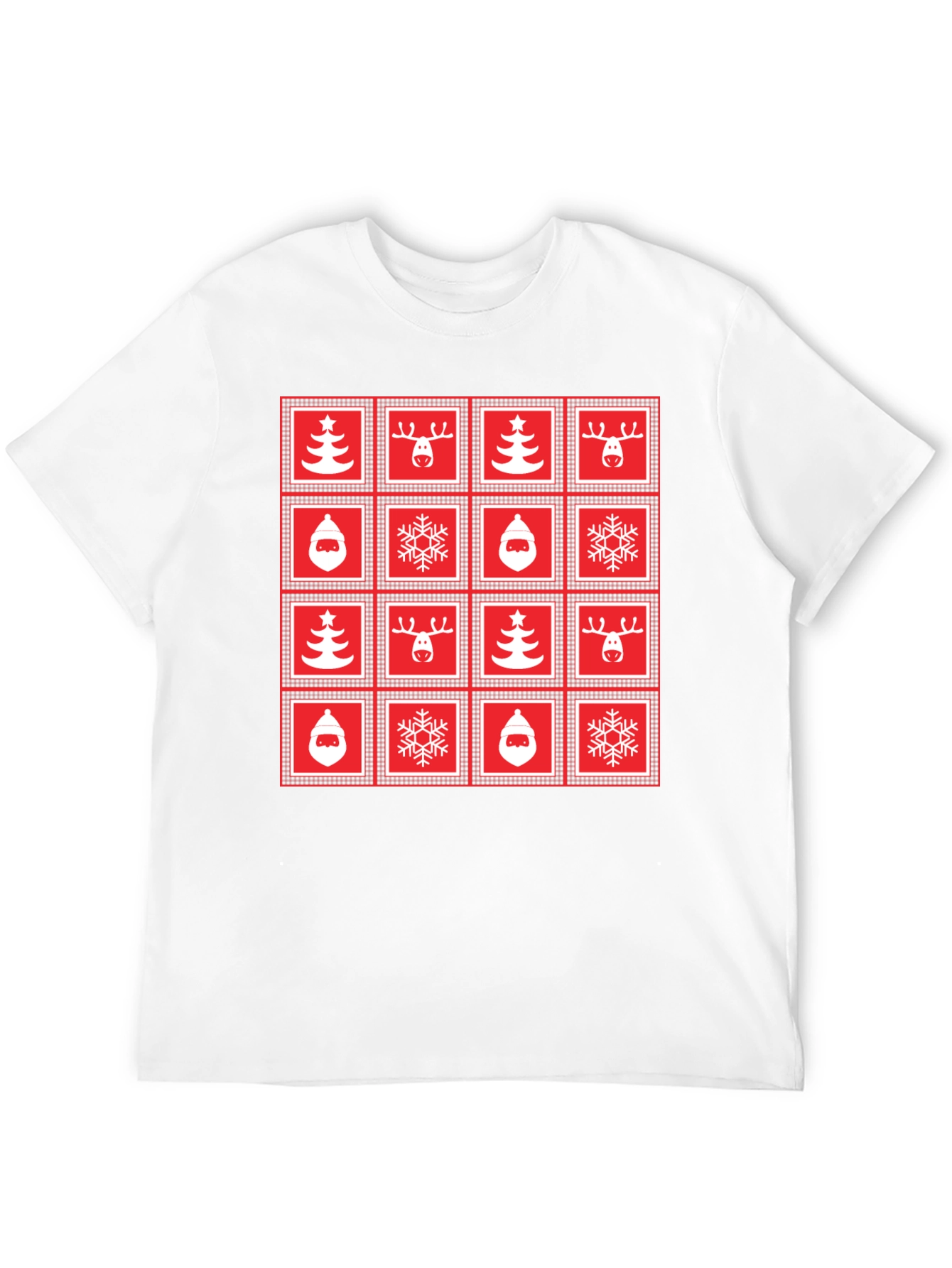 Festive Christmas Pattern T-Shirt