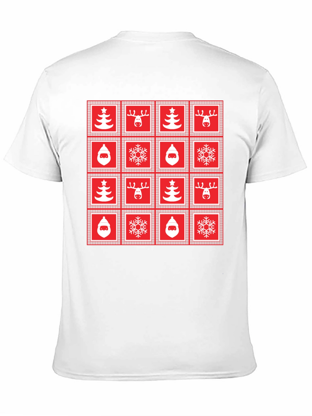 Festive Christmas Pattern T-Shirt