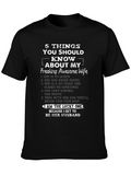 Funny Husband T-Shirt: 5 Things About My Wife