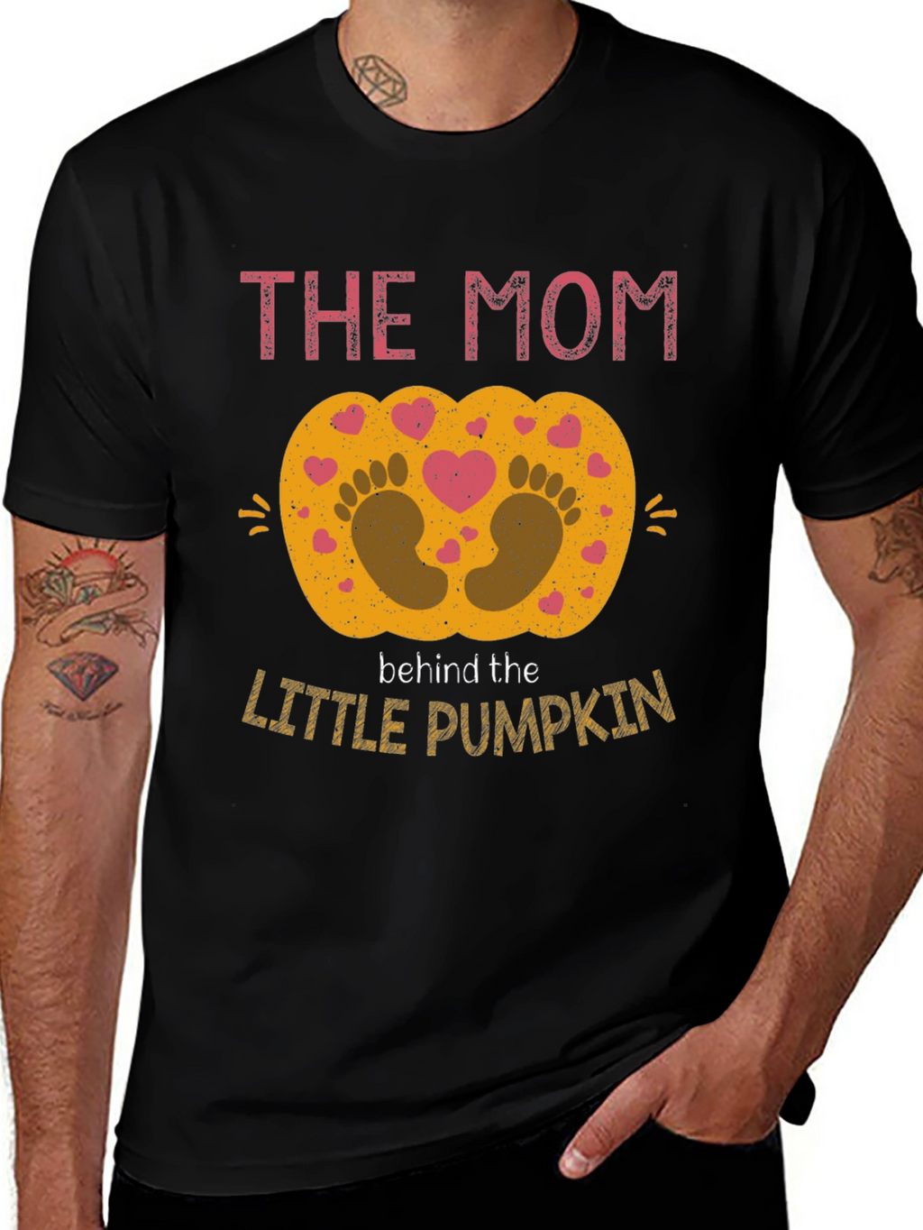 The Mom Behind the Little Pumpkin T-Shirt