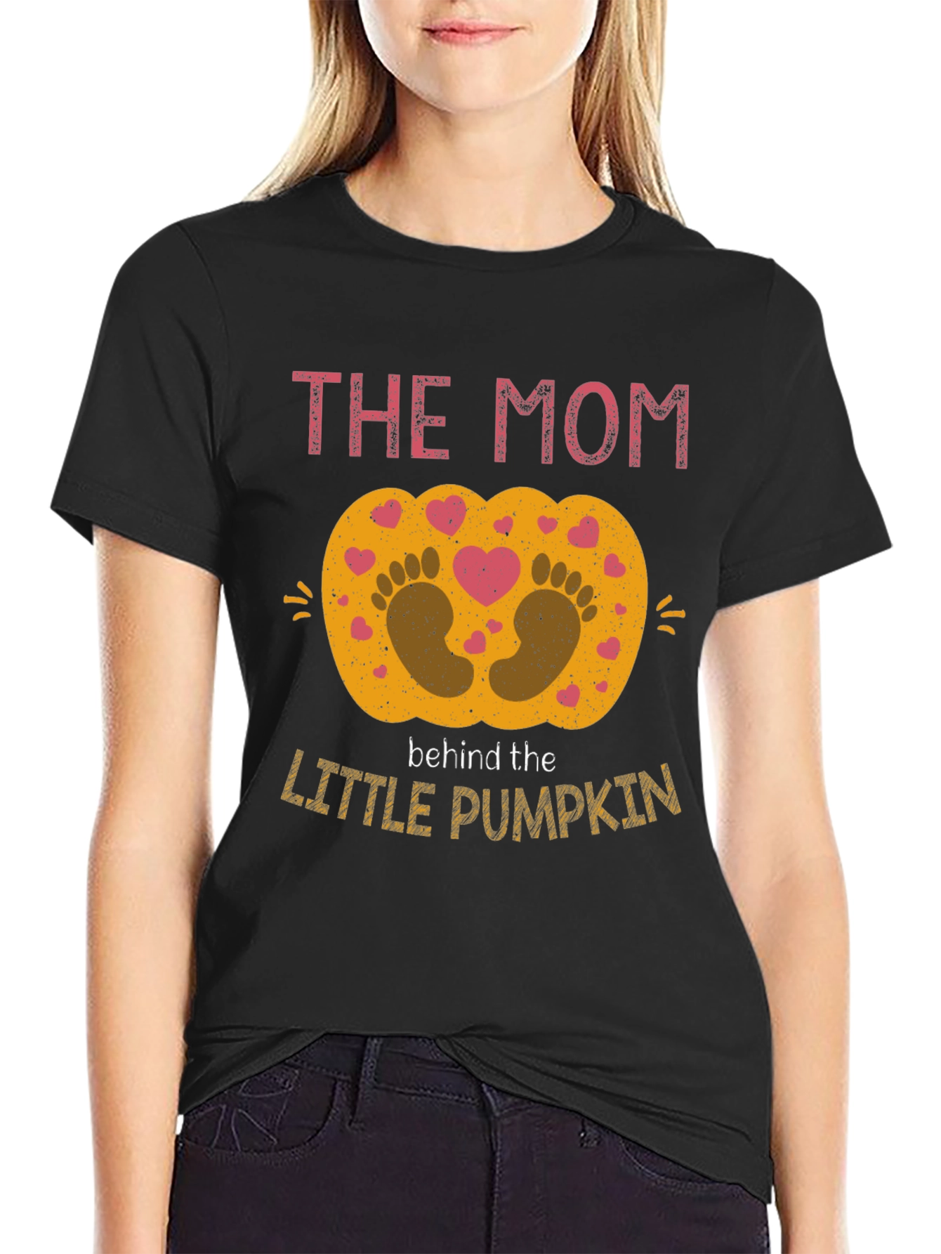 The Mom Behind the Little Pumpkin T-Shirt