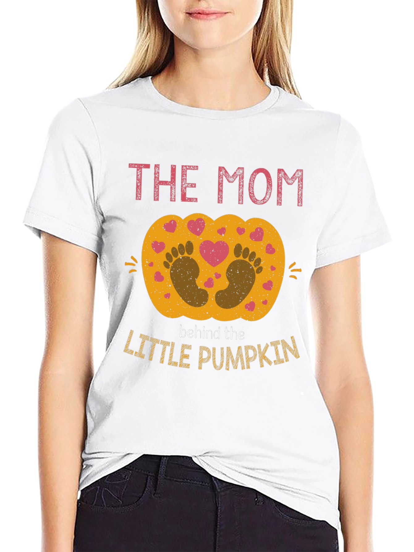 The Mom Behind the Little Pumpkin T-Shirt