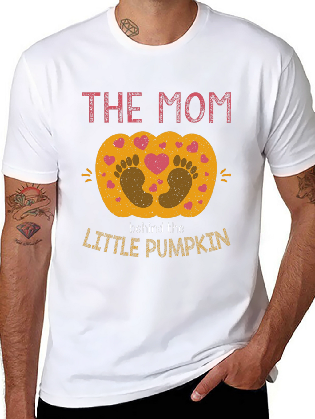 The Mom Behind the Little Pumpkin T-Shirt