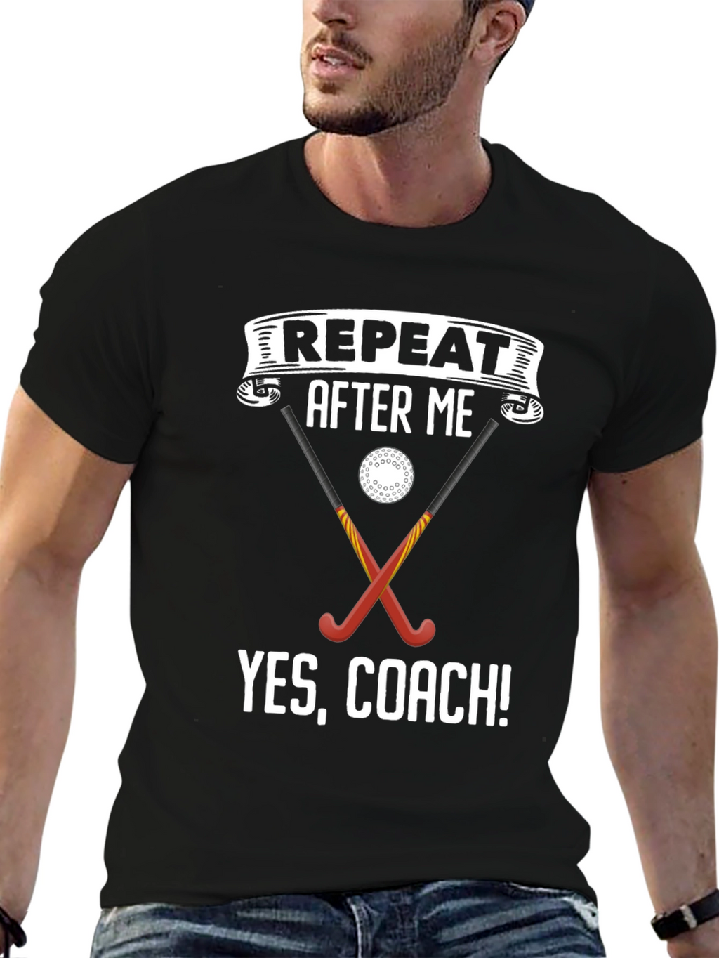 Funny Field Hockey Coach T-Shirt