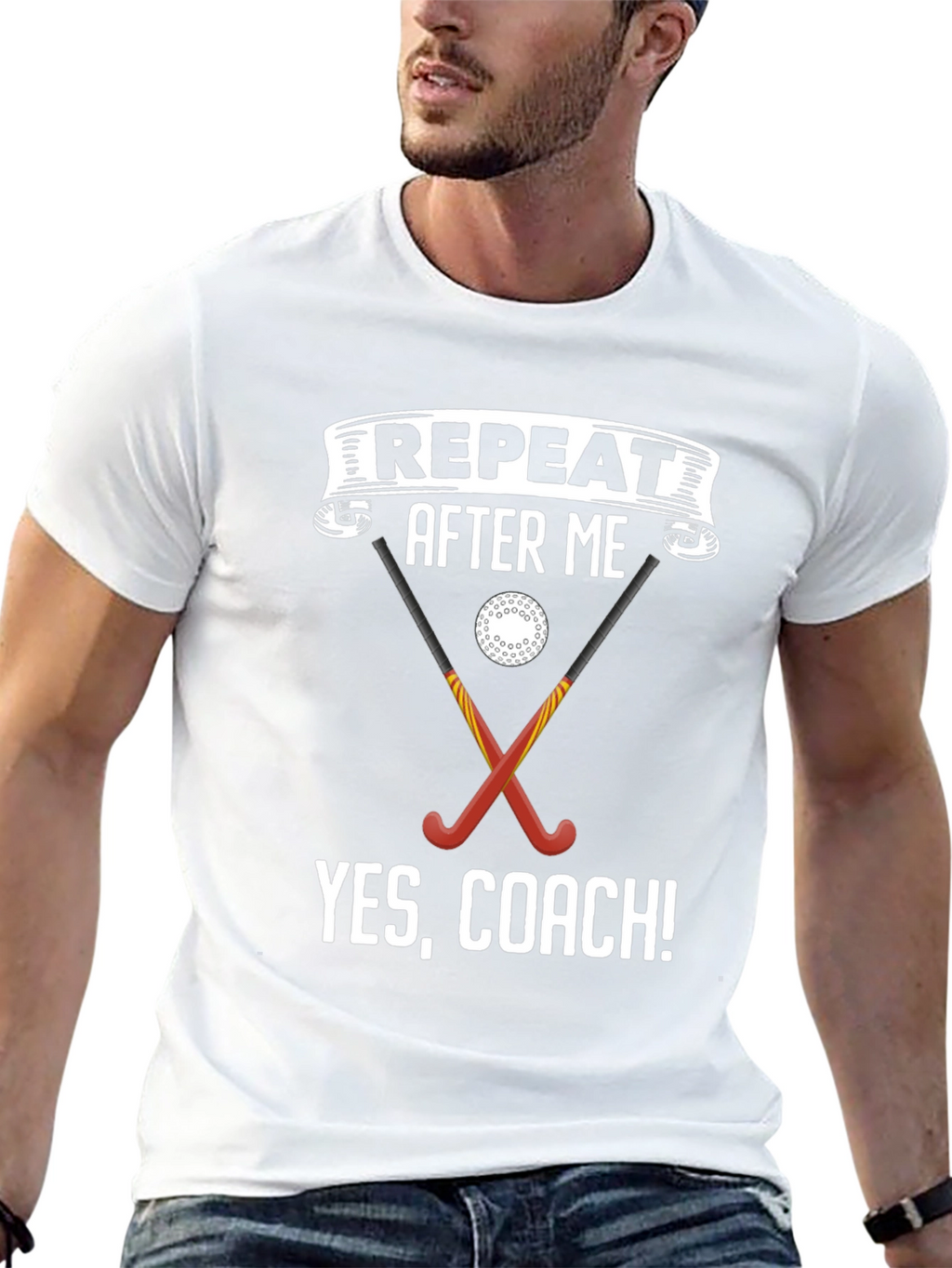 Funny Field Hockey Coach T-Shirt