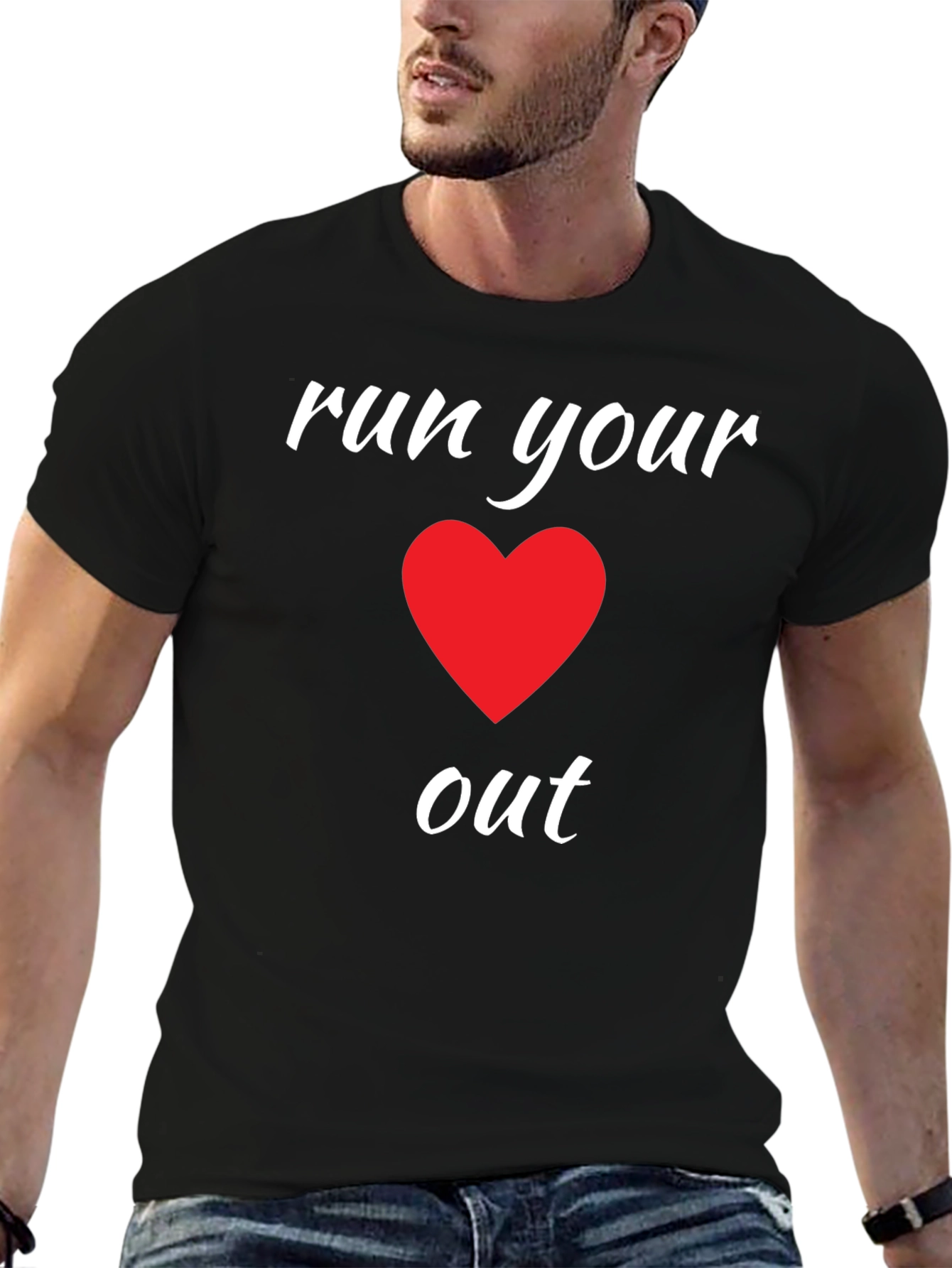 Run Your Heart Out Graphic Tee
