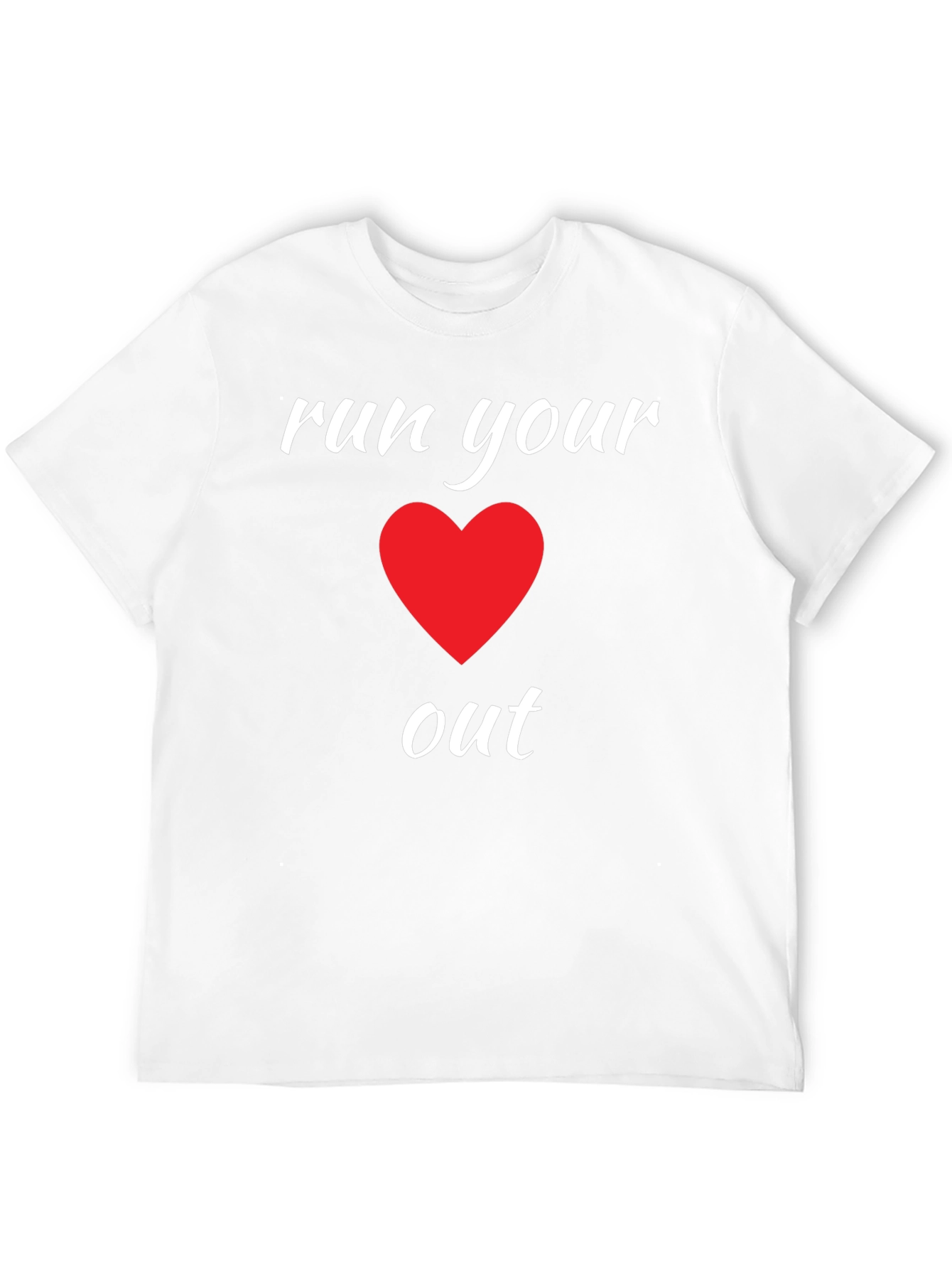 Run Your Heart Out Graphic Tee