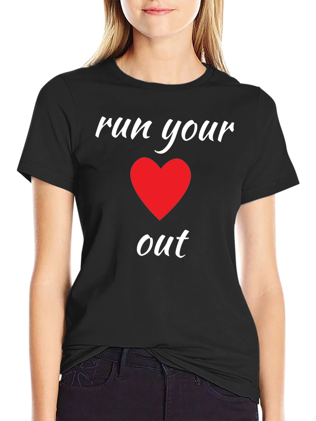 Run Your Heart Out Graphic Tee