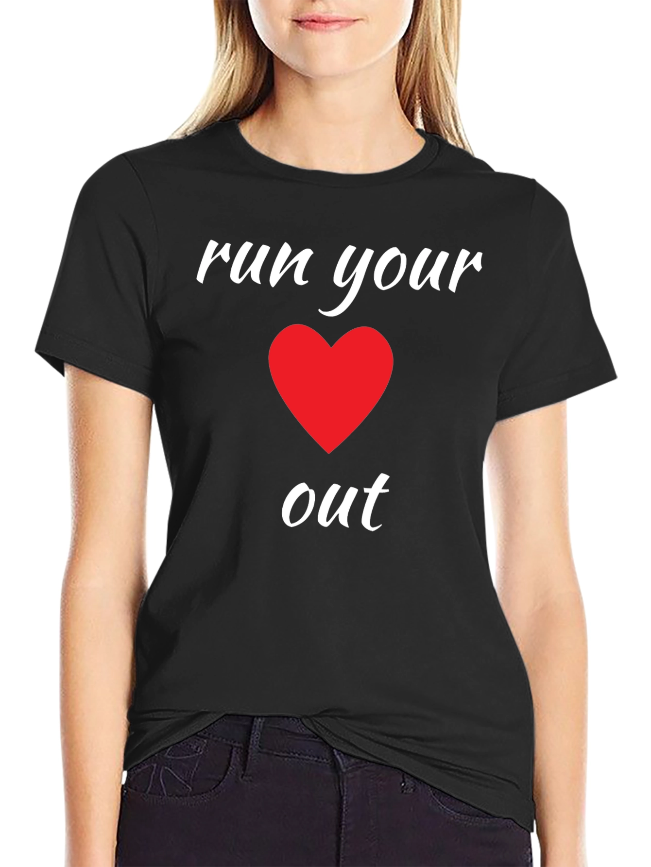 Run Your Heart Out Graphic Tee