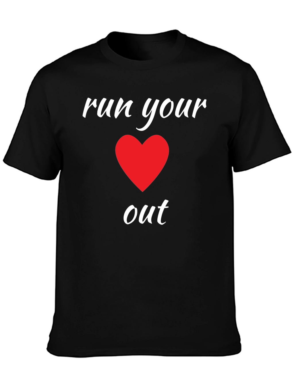 Run Your Heart Out Graphic Tee