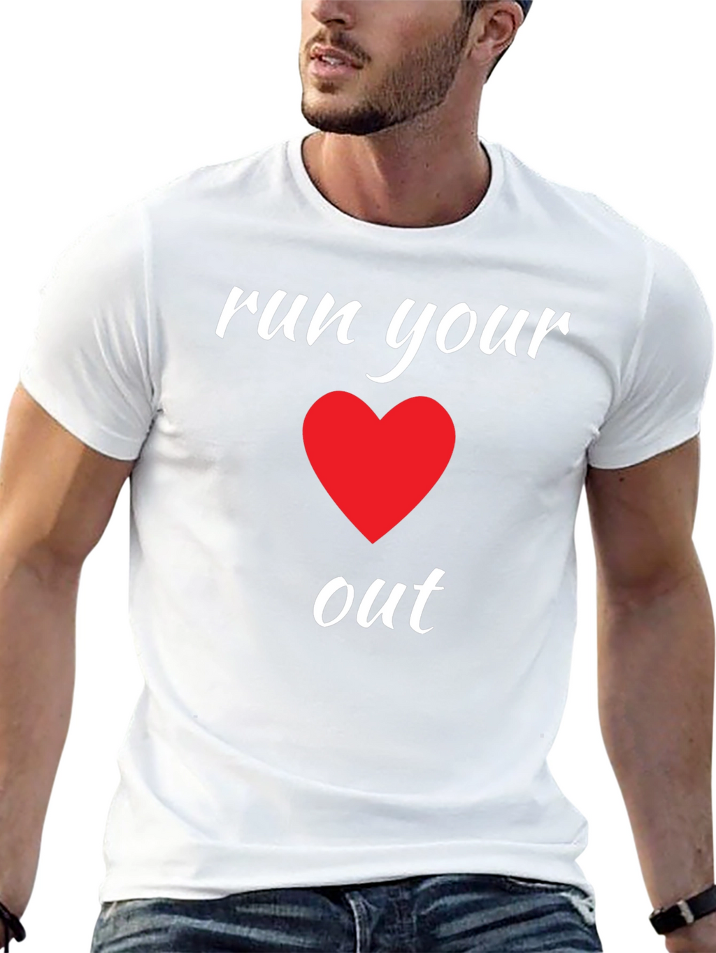 Run Your Heart Out Graphic Tee
