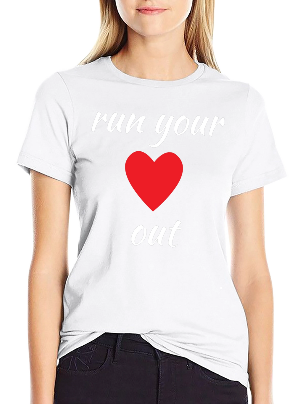 Run Your Heart Out Graphic Tee