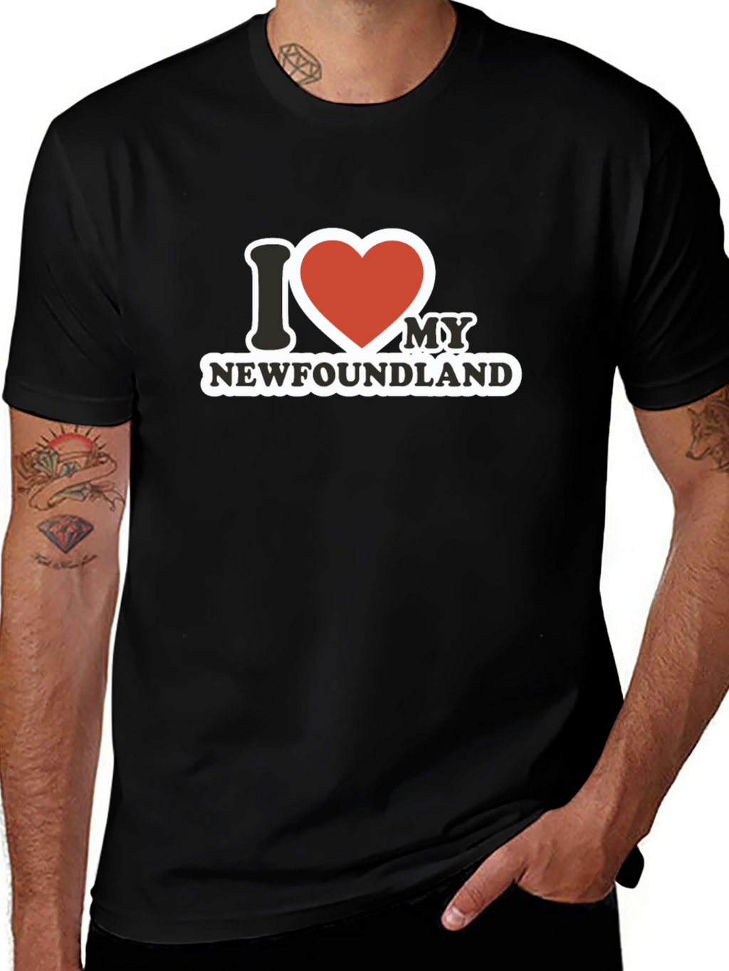 I Love My Newfoundland T-Shirt