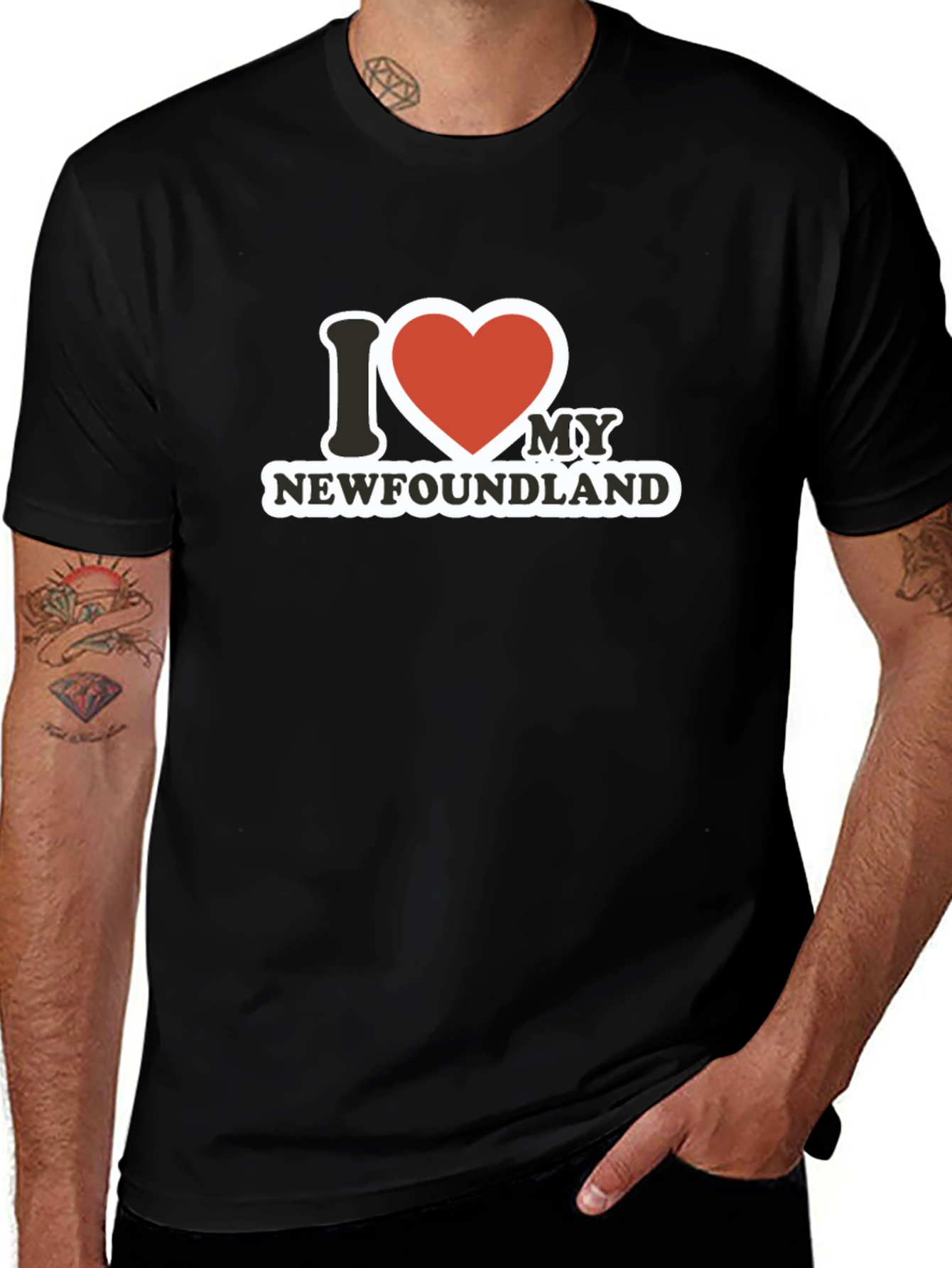 I Love My Newfoundland T-Shirt