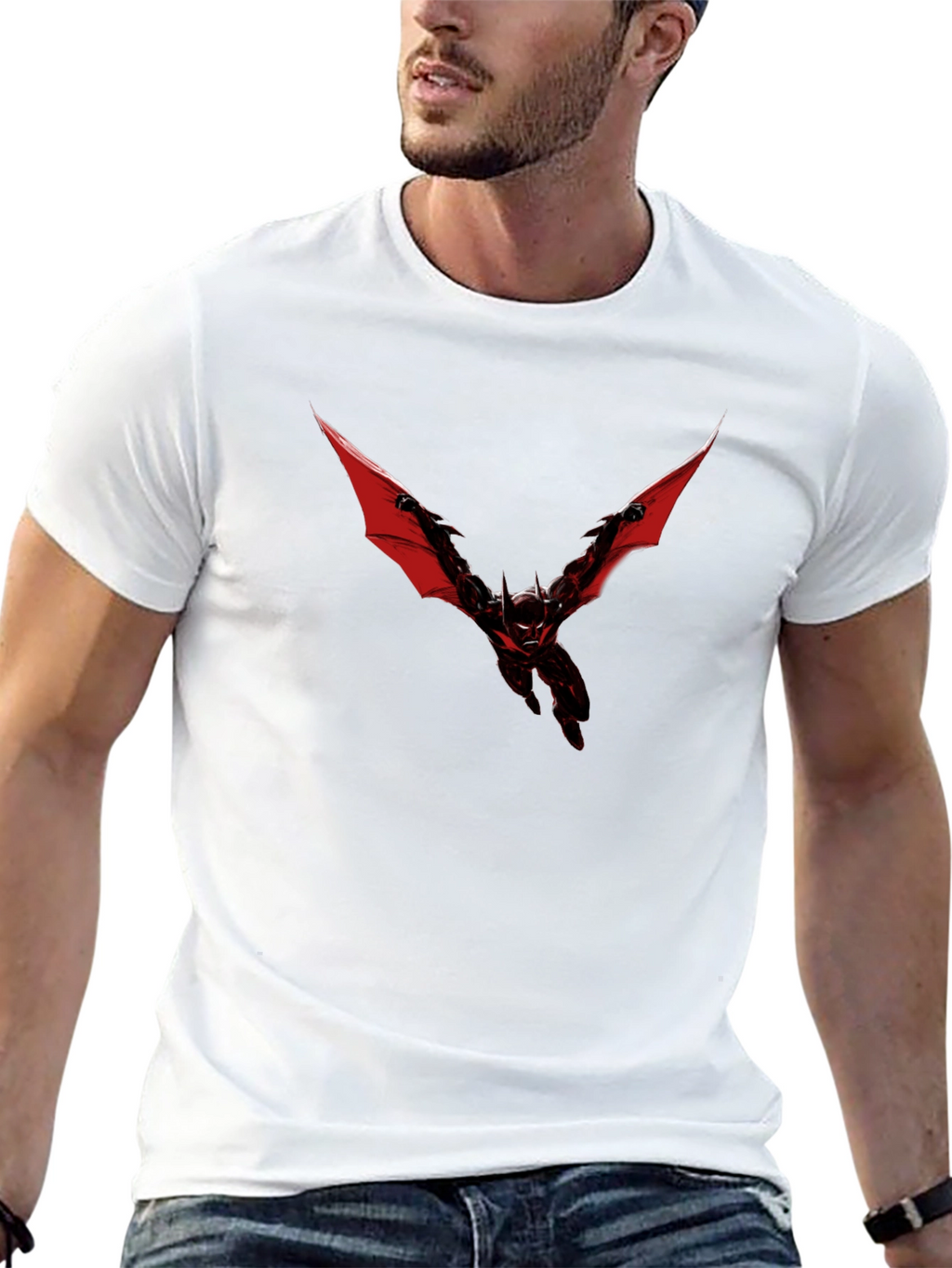 Batman Beyond Graphic Tee - Dark Knight Style