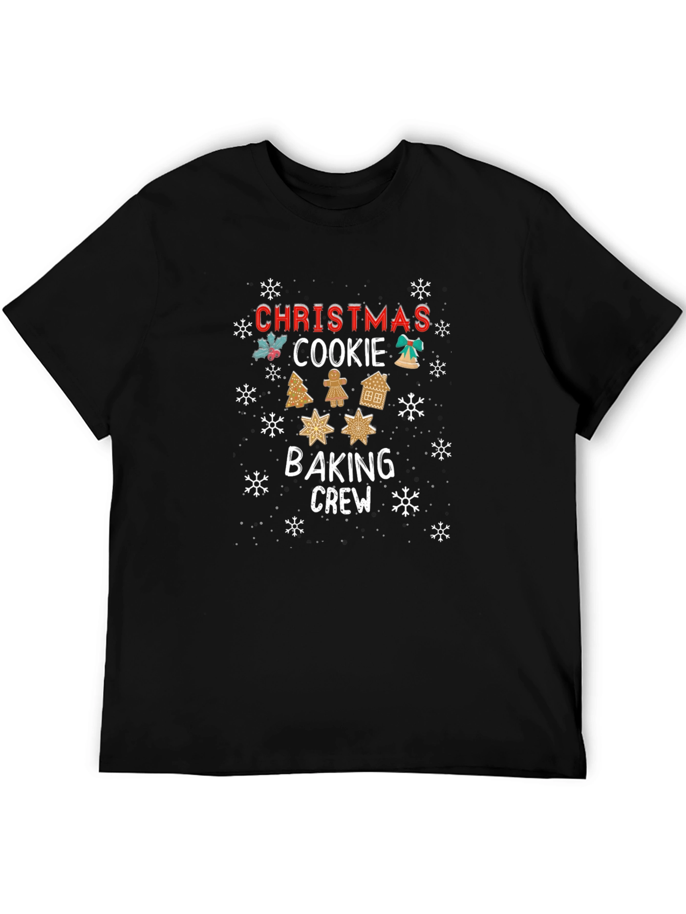 Christmas Cookie Baking Crew Graphic Tee