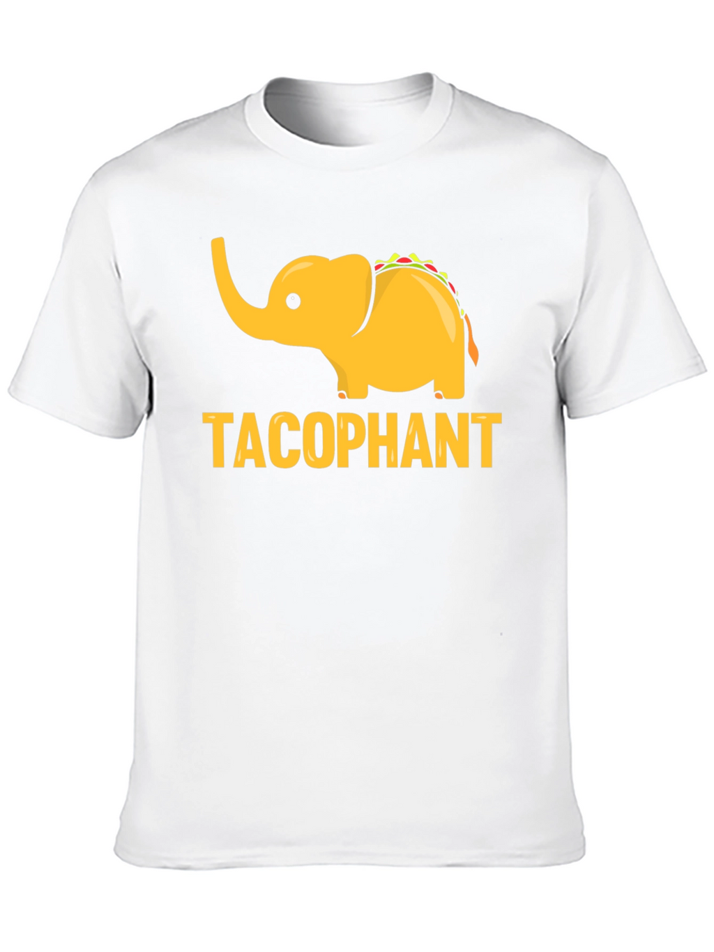 Tacophant Graphic T-Shirt - Funny Elephant Taco Tee