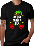 Im The Skater Elf Christmas T-Shirt