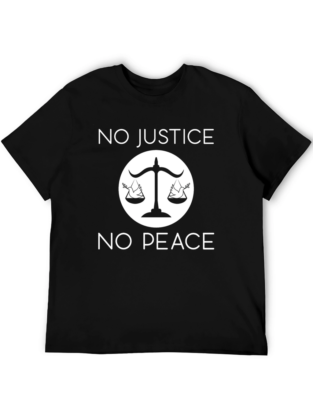 No Justice No Peace Graphic T-Shirt