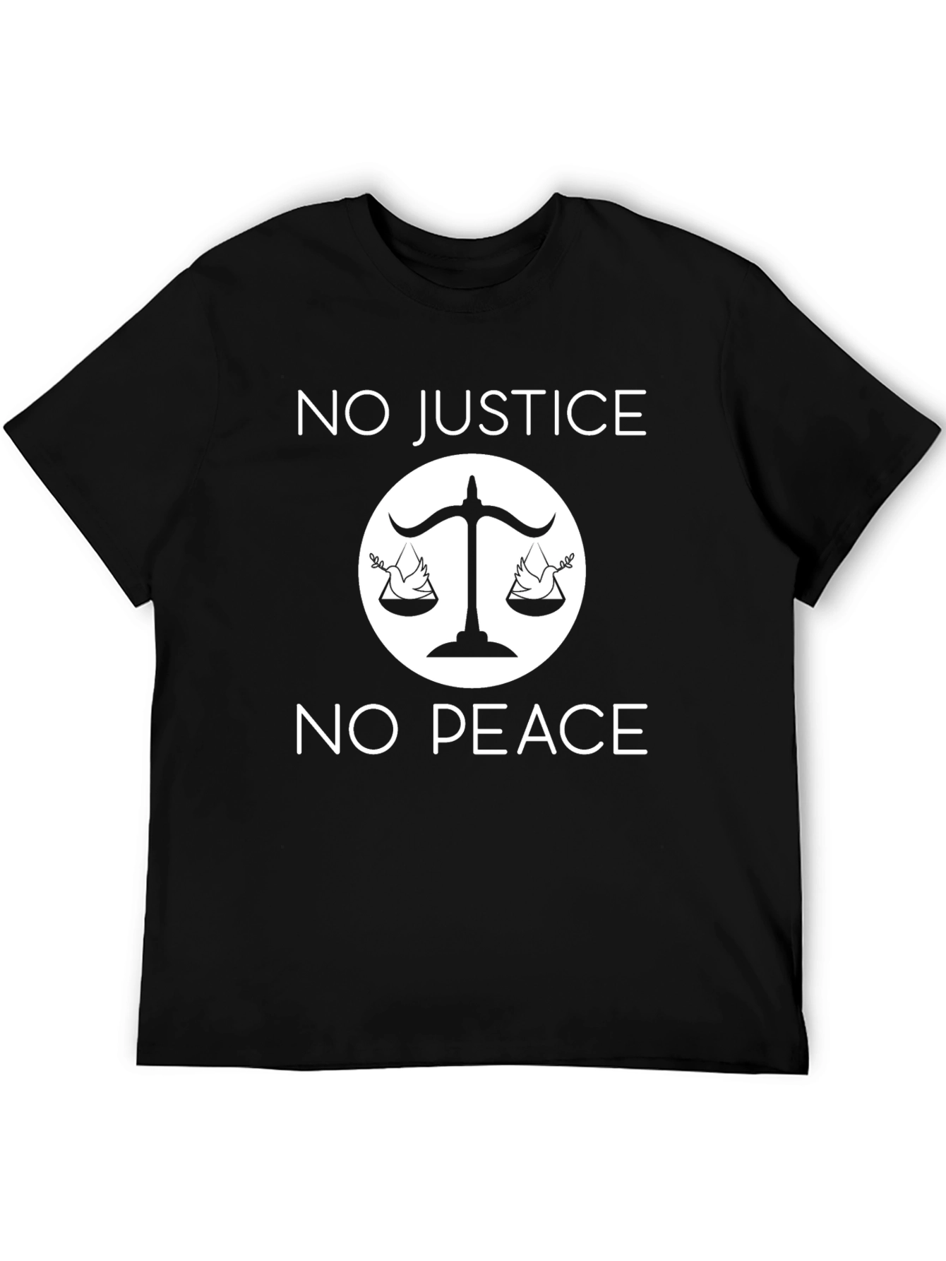 No Justice No Peace Graphic T-Shirt