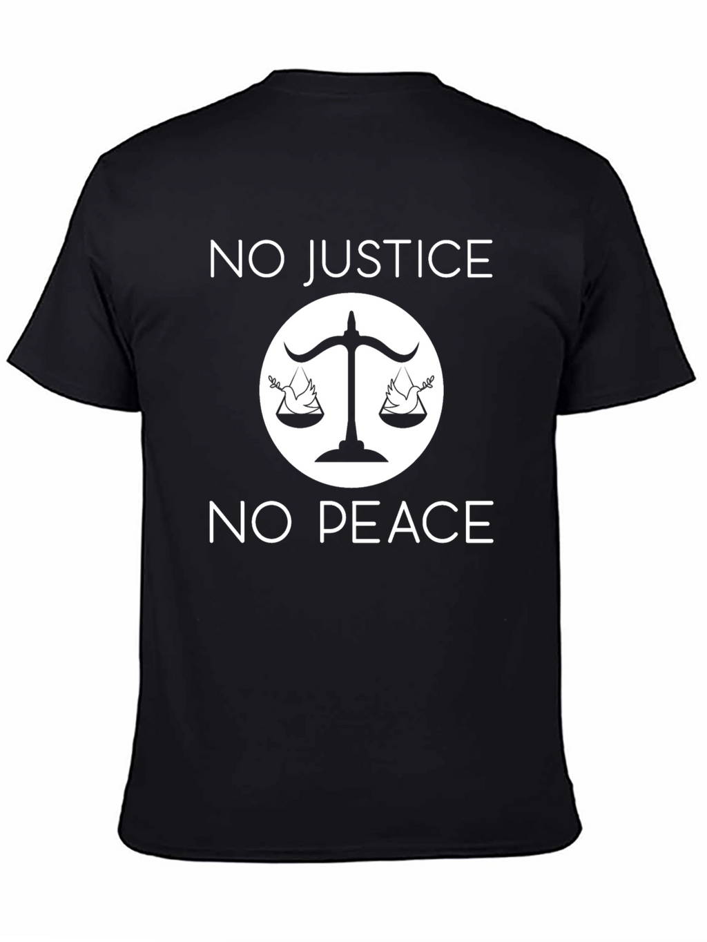 No Justice No Peace Graphic T-Shirt