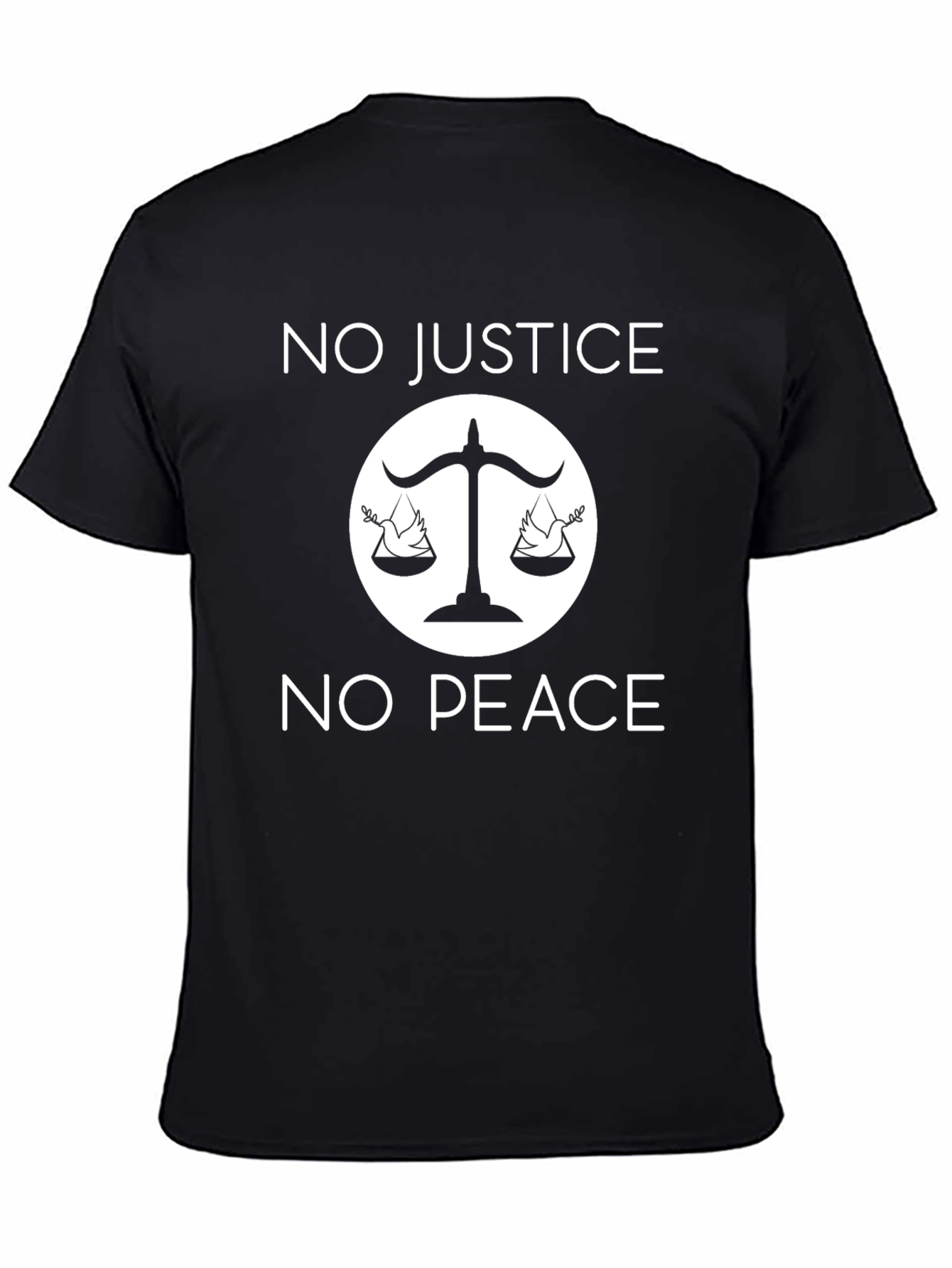 No Justice No Peace Graphic T-Shirt