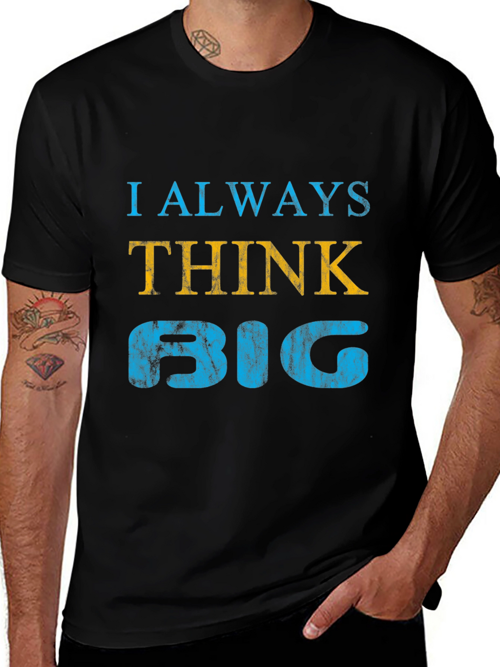 I Always Think Big Graphic Tee