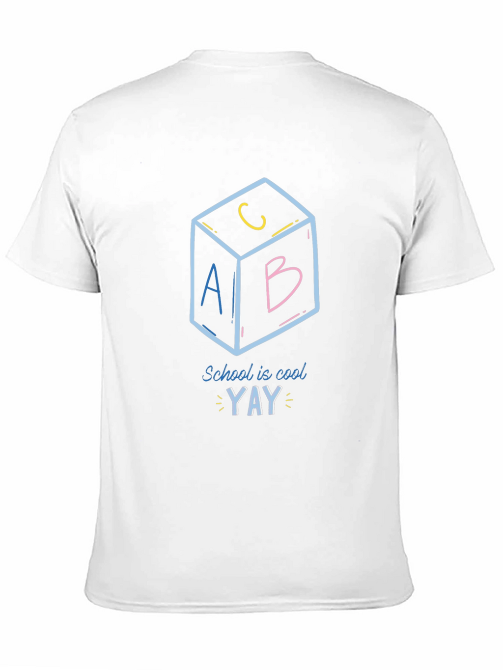 School is Cool Black T-Shirt