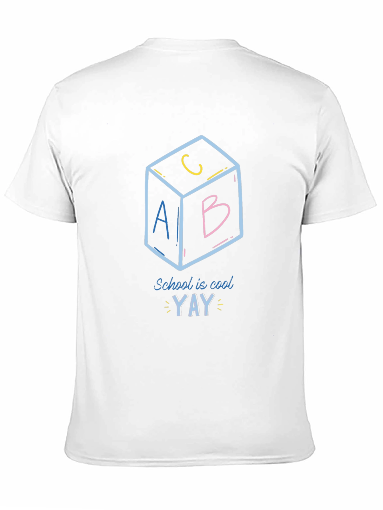 School is Cool Black T-Shirt